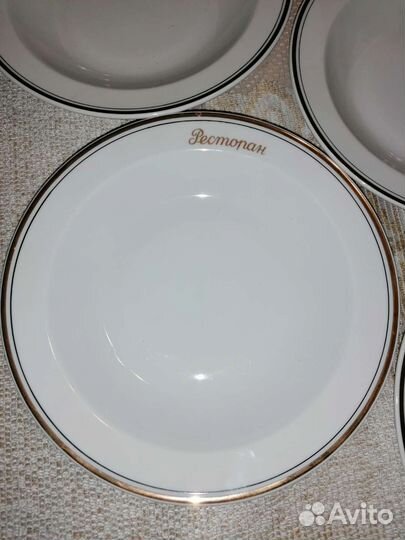 Тарелки фарфор гдр