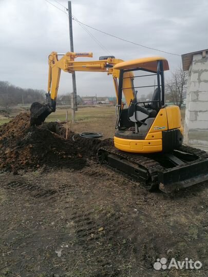 Услуги мини экскаватора