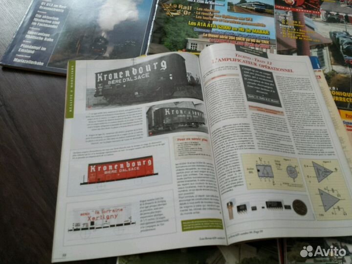 Журналы Le Train, Loco Revue, Eisenbahn Kurier
