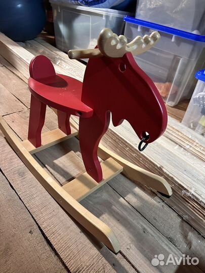 Детская качалка лось IKEA