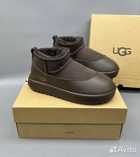 Угги Ugg Classic Ultra Mini с галошами
