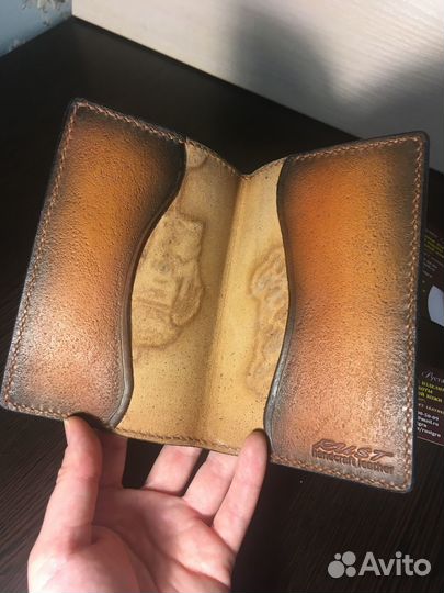 Обложка на паспорт из натуральной кожи