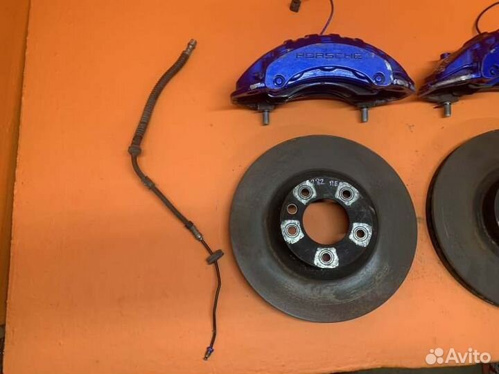 Комплект тормозов передний Porsche Cayenne 958 4.8