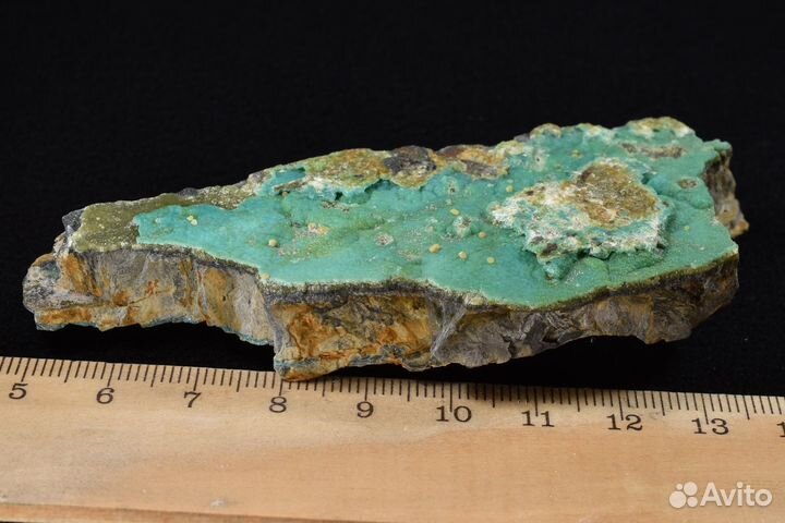 Бирюза и вавеллит на сланце. Лот №1021