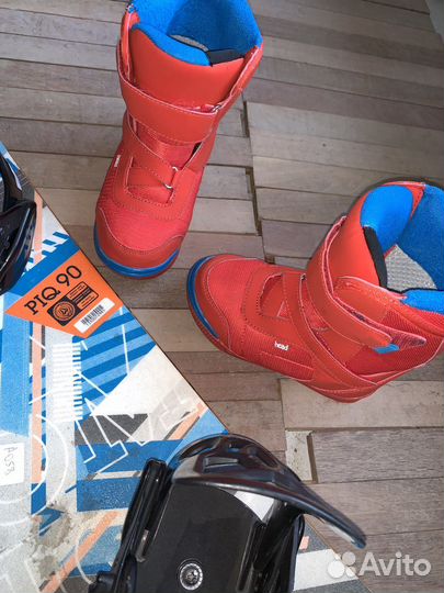 Сноуборд 90 комплект детский