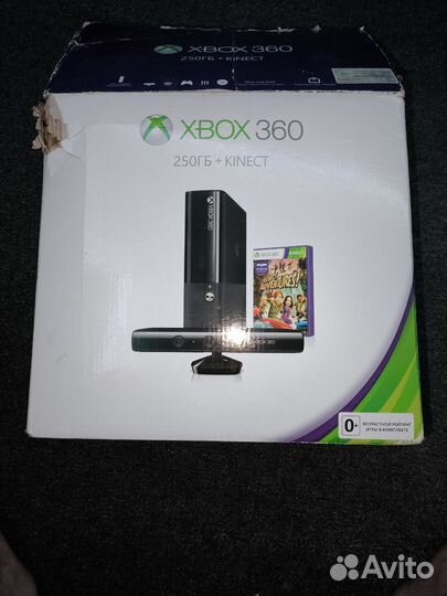 Xbox 360 250gb+kinect