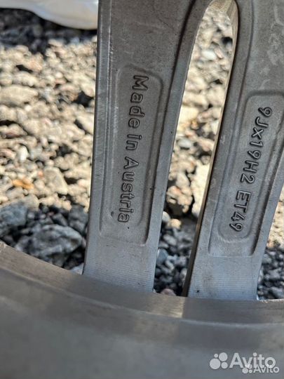 Mercedes колеса R19 разноширокие