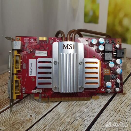 Видеокарта MSI 8600 GT 256 MB DDR3