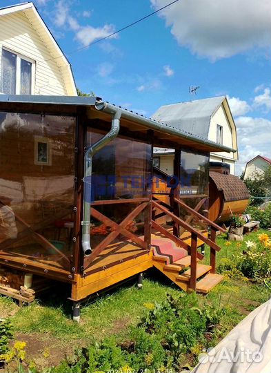 Жидкие окна для беседки