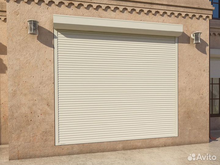 Рольставни на гараж Алютех Security 2110х2320 мм