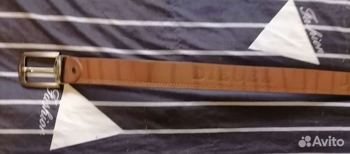 Мужской кожаный ремень
