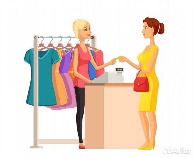 Продавец-консультант в магазин женской одежды
