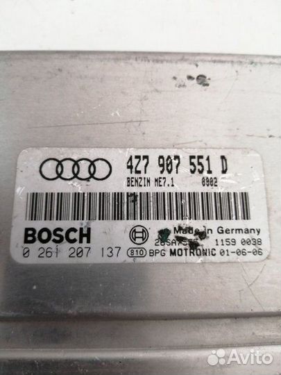 Блок управления двигателем Audi Allroad C5 ARE