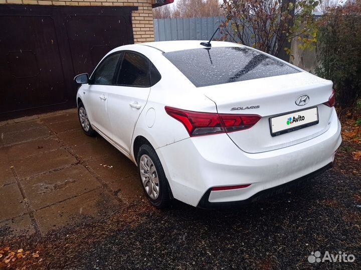 Hyundai Solaris 1.6 МТ, 2018, 40 000 км