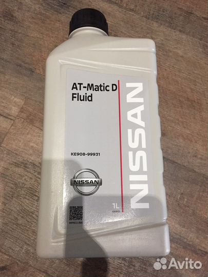 Масло трансмиссионное Nissan Matic D