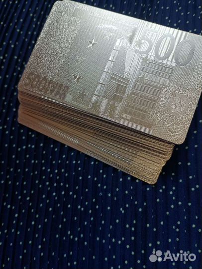 Пластиковые игральные карты 54 шт