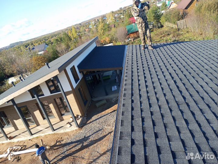 Кровельные работы кровельщики