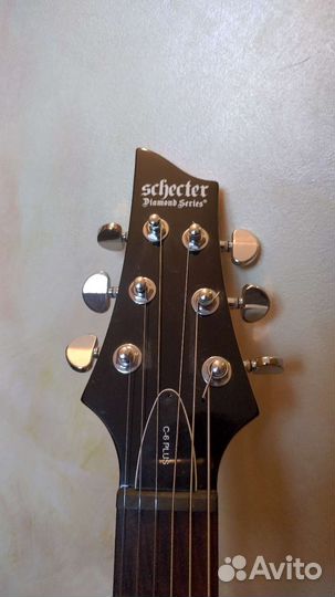 Электро гитара schecter c-6 plus леворукая