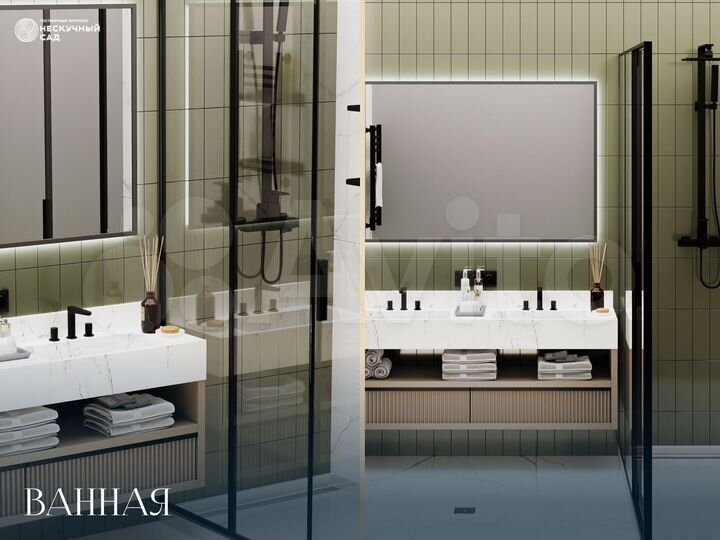 2-к. апартаменты, 56,2 м², 7/10 эт.