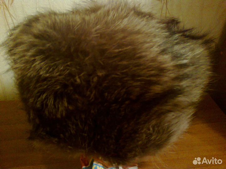 Шапка лисья новая, размер 58-59