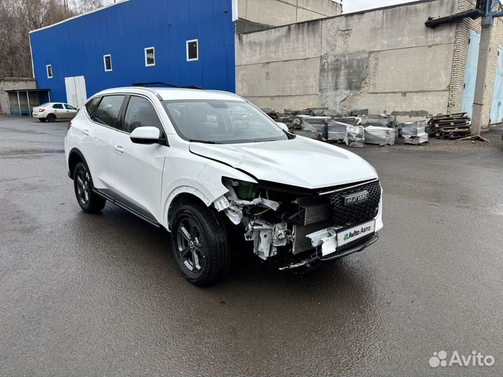 HAVAL F7 1.5 AMT, 2023, битый, 17 950 км