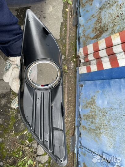 Накладка птф на Ford Focus ll (рест)левая