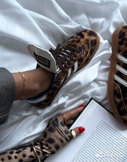 Adidas Wales Bonner x Samba Pony Leopard