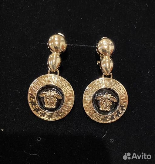 Серьги versace