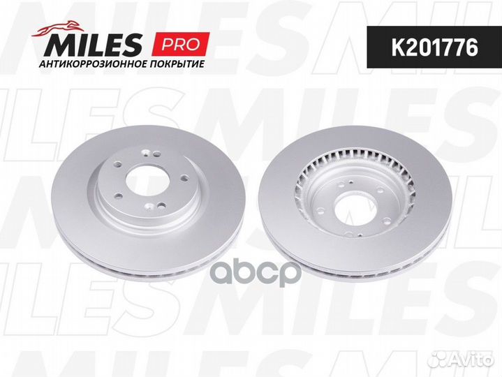 Диск тормозной Hyundai Tuscon 15, i30 16, Sonata