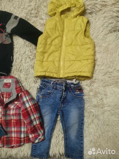 Пакет вещей на мальчика с 1.5 года до 2.5 лет