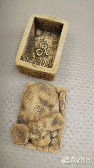 Шкатулка,глиняная