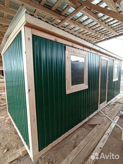 Бытовка 6х2.3 м