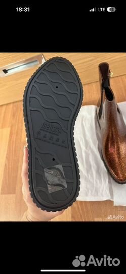 Резиновые сапоги новые