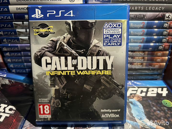 Диск Call of Duty Infinity Warfare PS4 Английская