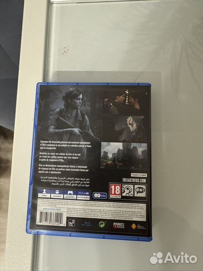 Диск на ps4 last of us part 2