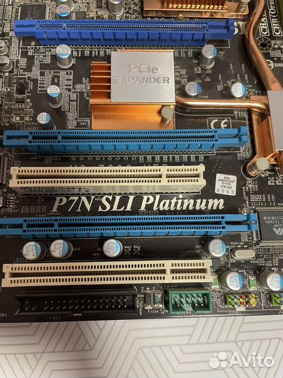 Материнская плата с процессором (core 2 duo E8200)