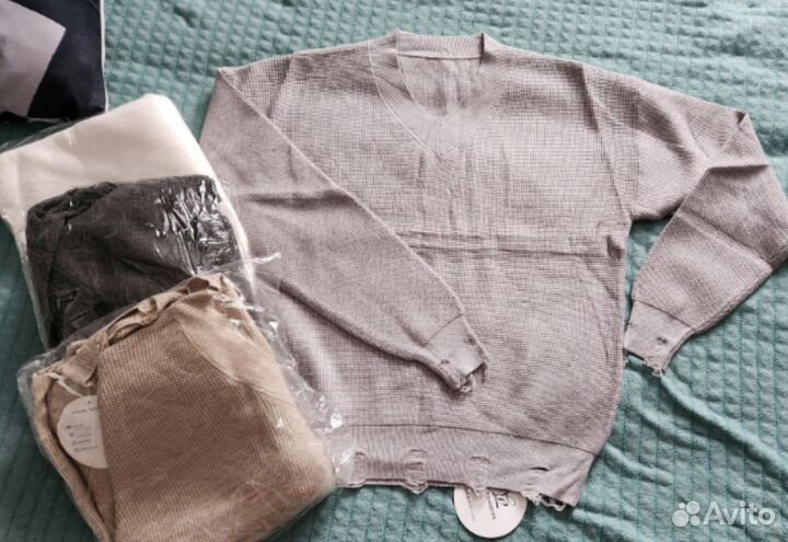 Свитер женский оверсайз