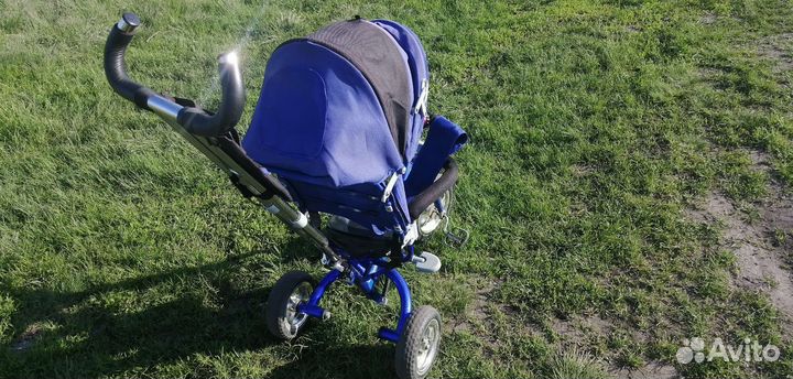 Детский велосипед с ручкой бу