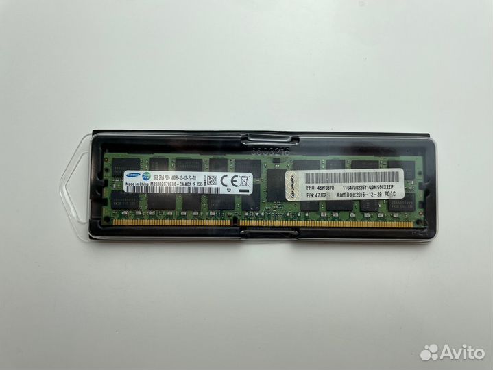 Серверная samsung 16GB DDR3 REG ECC 1866MHz