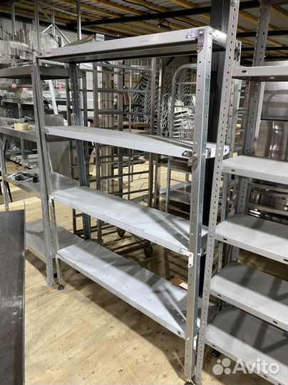 Стеллаж из нержавейки