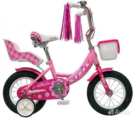 Велосипед stels Echo 12 (2016) розовый
