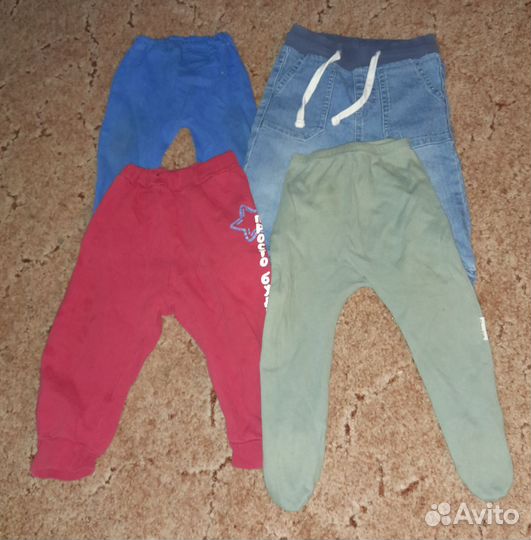 Детские вещи пакетом на мальчика от 74 размера