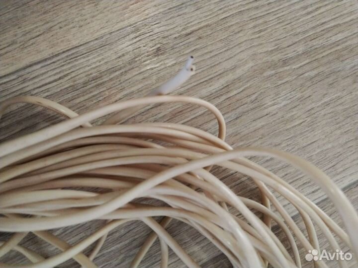 Удлинитель белый провод 10метров, черный 14м