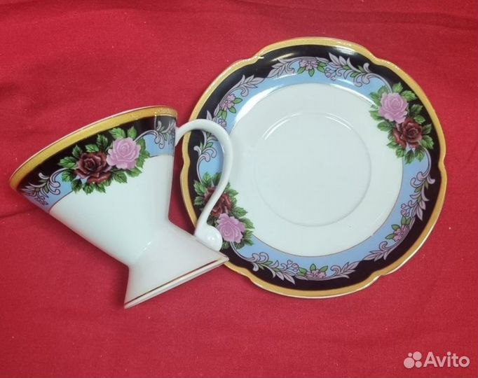 Чайная пара фарфор «Porcelain KFZ». Европа
