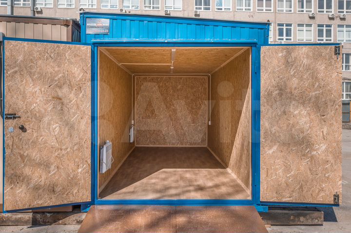 Теплый склад, контейнер, складское помещение,12 м²