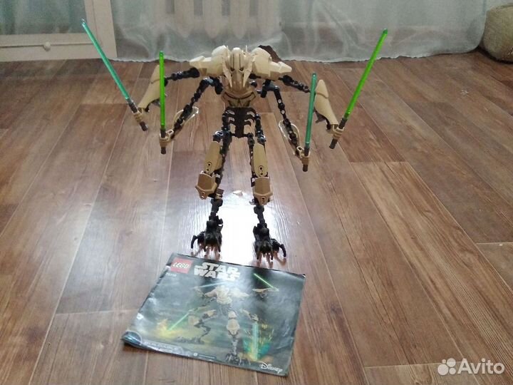 Lego Star Wars 75112 Генерал Гривус сборная фигура