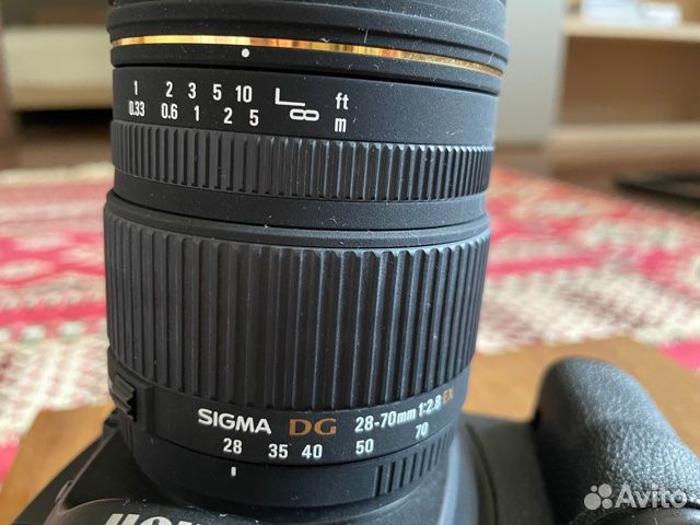 Объектив sigma 28-70mm f/2.8 AF EX DG