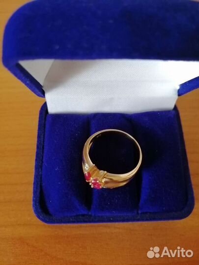 Золотое кольцо, серьги СССР