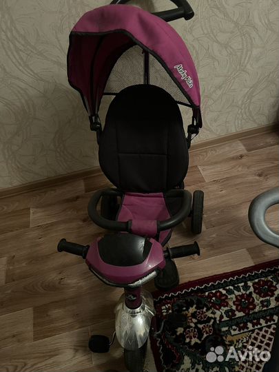 Велосипед с ручкой