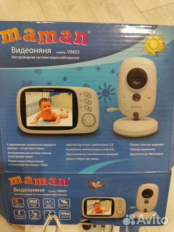 Видеоняня радионяня maman VB603